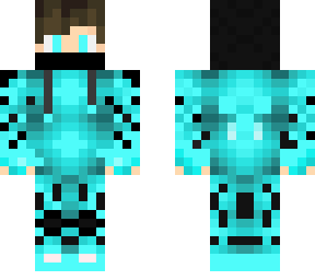 cyan gamer boy