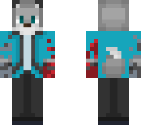 edit of a gray fox