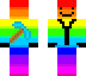 fancy rainbow guy (in a rainbow suit)