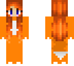 girl in fox onesie