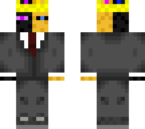 half enderman half bee in a suit version1