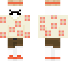 mustache man in sweater