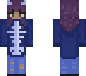 my new skin, borrowed hair