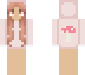 pink mushroom hoodie