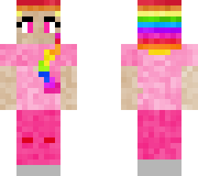 rainbow girl