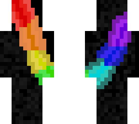 rainbow neon stripe ting