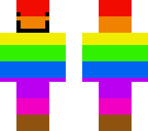 rainbow skin