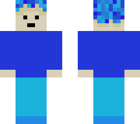 random blue guy