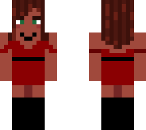 red dress