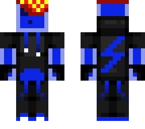 the blue thunder bolt drip skin (b day ediion)
