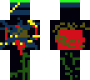 the colorful guy with black theme