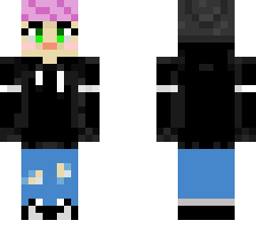 blank hoody girl