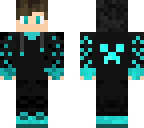 blue gamer boy