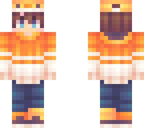 cute orange color boy