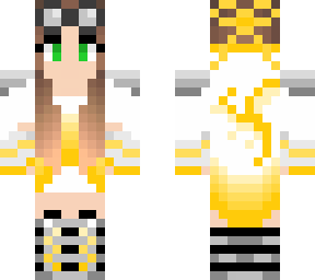 dragon rider gold w/green eyes