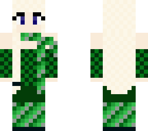 green winter skin