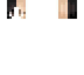 hb - short blonde & black split