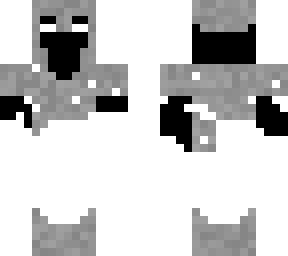 herobrines soul wearing gray creepore armor
