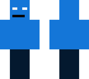 light blue herobrian guy