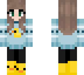 mango's winter duck sweater