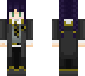 midnightshimmer hufflepuff robe edit (self)