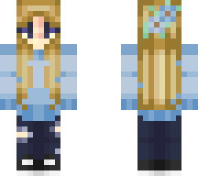 my friend's minecraft skin<3