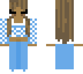 preppy blue checkers<3