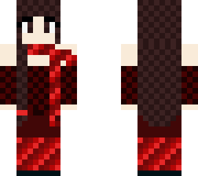 red winter skin