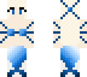 sky blue mermaid
