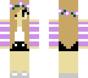 spring girl lavender
