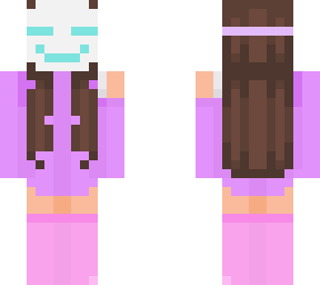 with mask