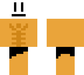 a guy with a white head ( completely ripped clothes)