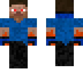 blue & red herobrine