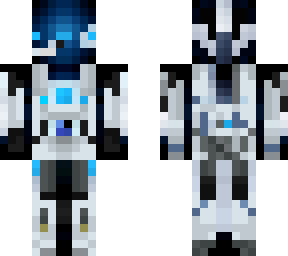 cyborg blue axolotl