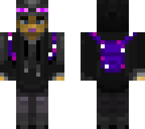ender hoodie with galaxy backpack