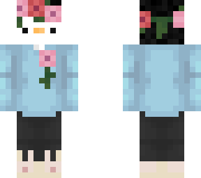 flowers pengu