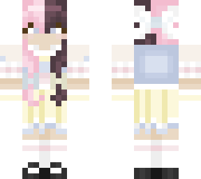 pastel k-12 girl (hair practice)