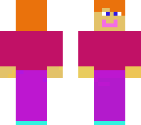 purple person of the moon