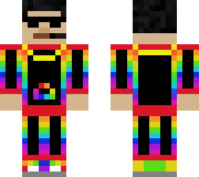 rainbow shirt gamer