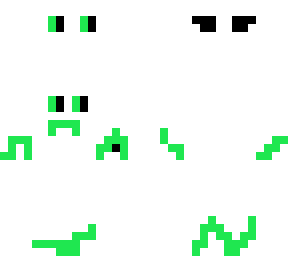 spooky wooky greeny im looking at jou