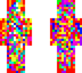 the glitched skin