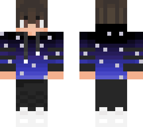 version 2 galaxy hoodie male