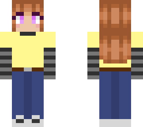 yellow emo girl