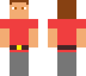 aldeano rojo