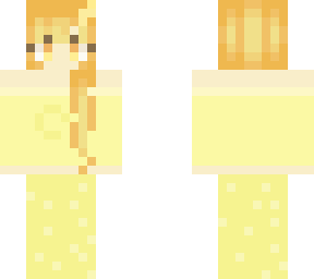 belle in yellow