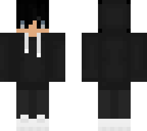 black hoodie skin