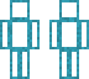 blue outline