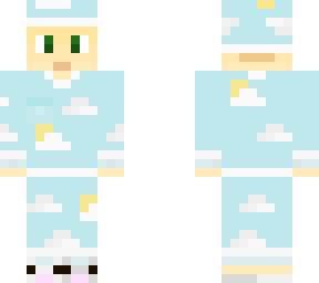 cloudy pajamas