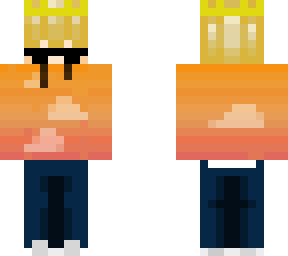 cool with golden crown and shades