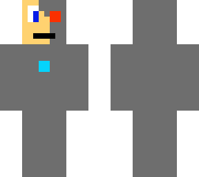 cyborg with white skin